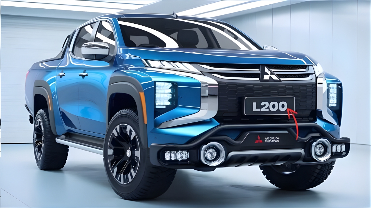 2026 Mitsubishi L200 Revealed: Powerful Performance and Smart AI Interior Upgrades