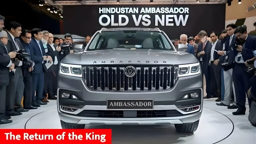 Hindustan Ambassador 2026 Launched: Classic Design Meets Modern Technology