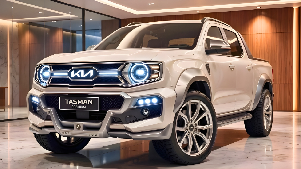Kia Tasman 2026 Launch Preview: Futuristic Styling, Smart ADAS, and Off-Road Power